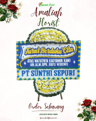 Papan Bunga Duka di Cikonengkulon