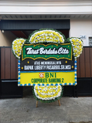 Papan Bunga Duka di Cikonengkulon