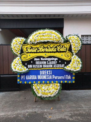 Papan Bunga Duka di Cikonengkulon
