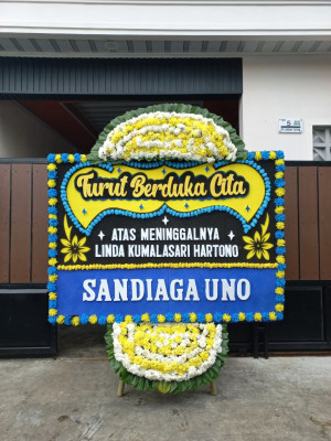 Papan Bunga Duka di Cikonengkulon